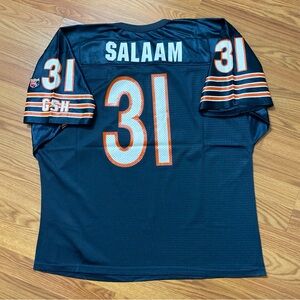 Vintage Chicago Bears Rashaan Salaam NFL Football Wilson Jersey XXL Sportswear